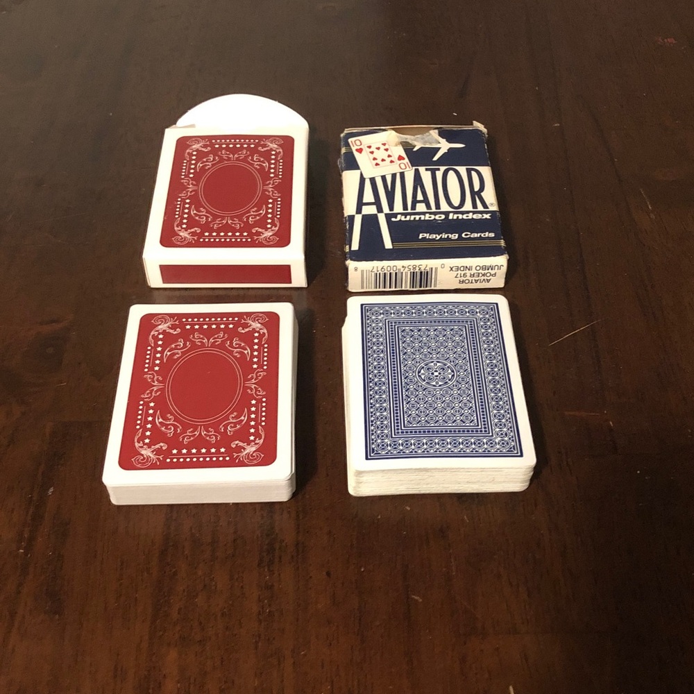 Playing Cards Deck Set of Two